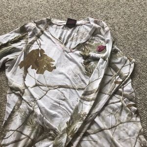 Realtree White Camo Long Sleeve